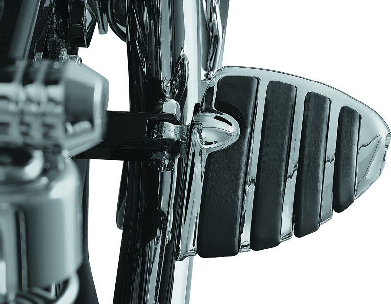 Kuryakyn ISO Wing Mini Boards With Male Mount Adapter Chrome - Powersports Haven