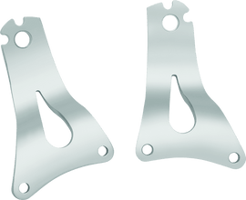 Kuryakyn Fixed Mounts For Multi-Purpose Backrest Chrome - Powersports Haven