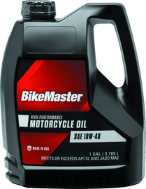 BikeMaster 10W40 Performance Oil - Gallon - Powersports Haven