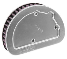 Load image into Gallery viewer, K&amp;N Replacement Unique Air Filter 6.625in L x 4.75in W x 1.625in H with 1 Flange for Harley Davidson - Powersports Haven
