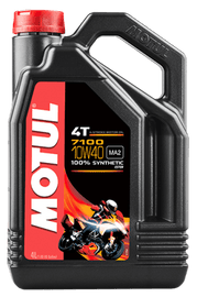 Motul 4L 7100 4-Stroke Engine Oil 10W40 4T - Powersports Haven