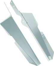 Load image into Gallery viewer, Bikers Choice 86-13 FLST Chrome Wind Deflectors Replaces H-D 58125-90A - Powersports Haven