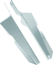 Bikers Choice 86-13 FLST Chrome Wind Deflectors Replaces H-D 58125-90A - Powersports Haven