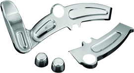 Kuryakyn Boomerang Frame Covers 08-17 Softails Chrome - Powersports Haven