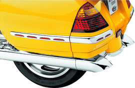 Kuryakyn Turndown Exhaust Extensions 01-17 Honda GL1800 Chrome - Powersports Haven