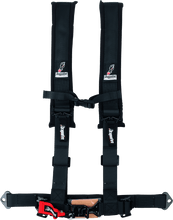 Load image into Gallery viewer, DragonFire Racing Harness- H-Style- 4-Point- 2in Buckle- Black - Powersports Haven