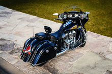 Load image into Gallery viewer, Kuryakyn Saddlebag Top Trim Indian Chrome - Powersports Haven