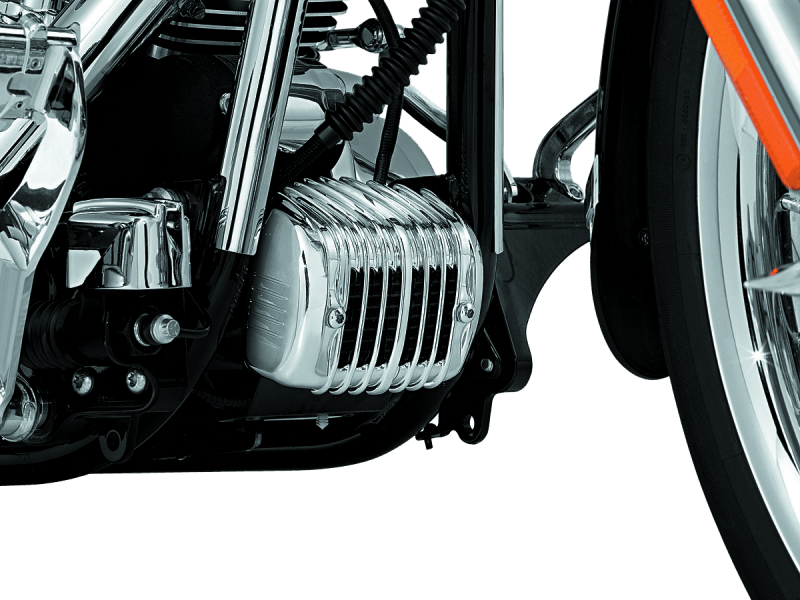 Kuryakyn Regulator Cover 01-17 Softail Chrome - Powersports Haven