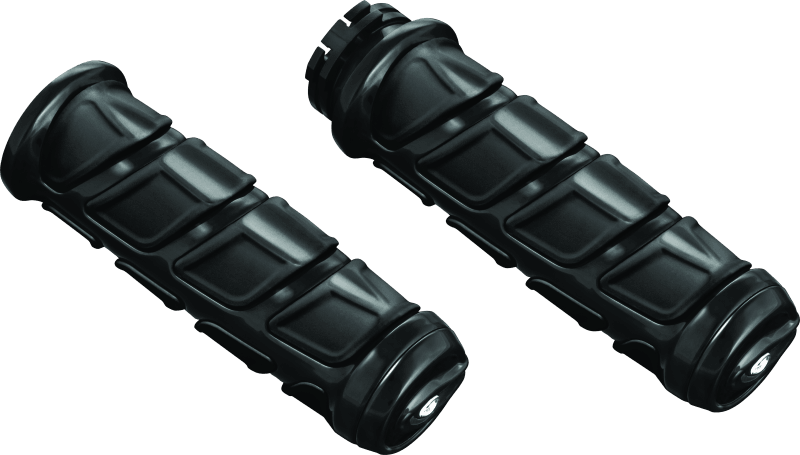Kuryakyn Kinetic Grips Metric Black - Powersports Haven