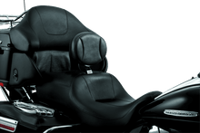 Load image into Gallery viewer, Kuryakyn Plug-In Driver Backrest 97-Up Touring Chrome - Powersports Haven