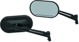 Kuryakyn Heavy Industry Mirrors Black - Powersports Haven