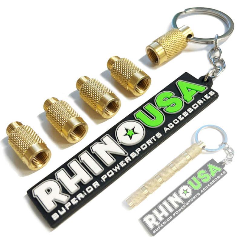 Rhino USA 0-60 Psi Tire Deflator Keychain - Powersports Haven