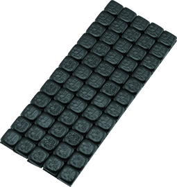 BikeMaster Square Wheel Weights Adhesive 1/4oz - Black - Powersports Haven