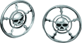 Kuryakyn Zombie Speaker Grills Chrome