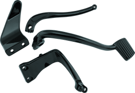 Bikers Choice 06-17 Dyna 2 Inch Extended Mid Control Kit Black - Powersports Haven