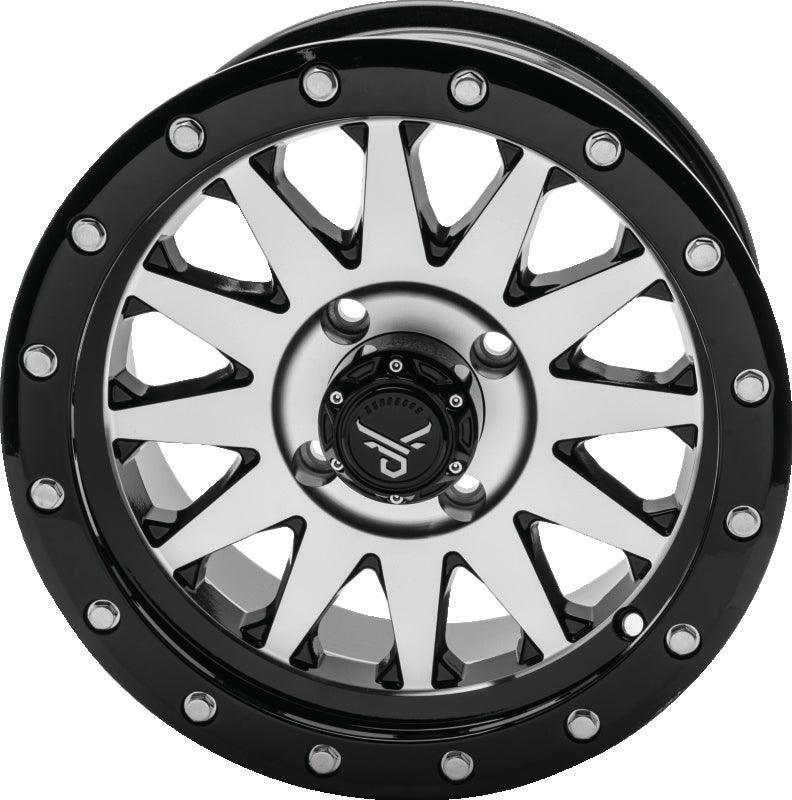 QuadBoss Wagon 15X7 - 4+3 - 4/156 - Machined - Powersports Haven