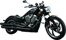 Load image into Gallery viewer, Kuryakyn Trident Dually Without Adapters Black - Powersports Haven