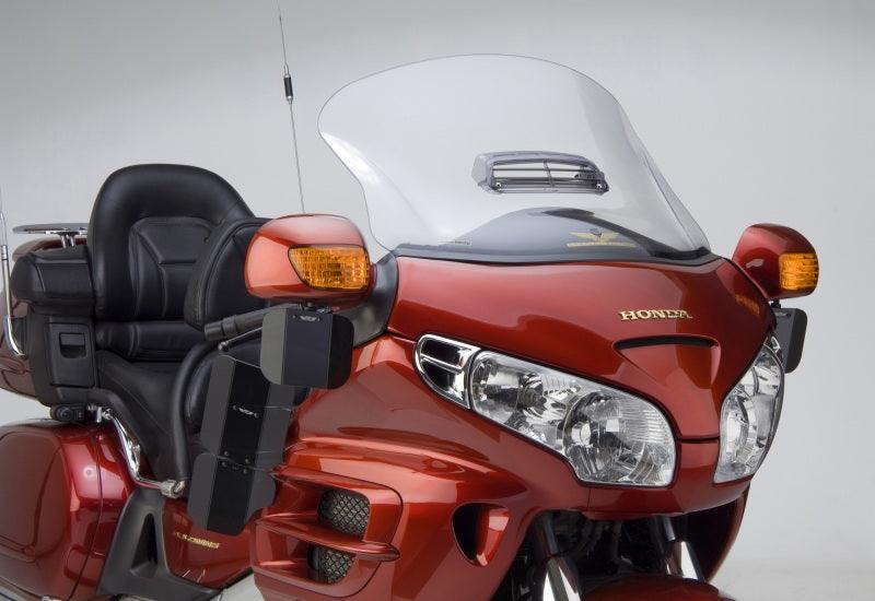 National Cycle 01-10 Honda GL1800 Gold Wing Fairing Mount Wing Deflectors-Dark Tint - Powersports Haven