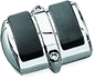 Kuryakyn Brake Pedal Cover 3in Wide Chrome - Powersports Haven