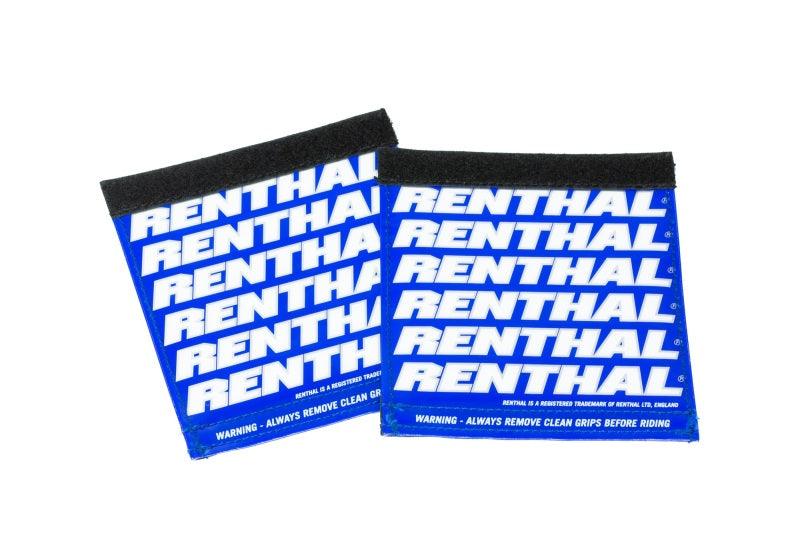 Renthal Team Clean Grip - Blue/Silver/White - Powersports Haven
