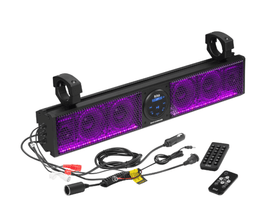 Boss Audio Systems ATV UTV 26in Sound Bar System w/ RGB Illumination - Powersports Haven