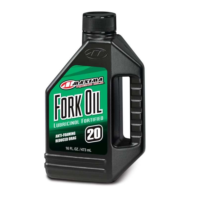 Maxima Fork Oil Standard Hydraulic 20wt - 16oz - Powersports Haven