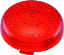 Load image into Gallery viewer, Bikers Choice Replacement Honycomb Red Lens For LED Bullet Turn Signal - Powersports Haven