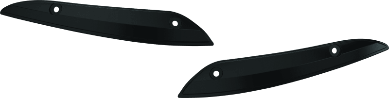 Kuryakyn Windshield Side Trims Gloss Black - Powersports Haven