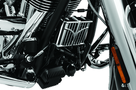 Kuryakyn Oil Cooler Cover 14-23 Indian Models Chrome - Powersports Haven