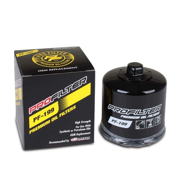 ProFilter Nissan/Polaris/Tohatsu Spin-On Black Various Performance Oil Filter - Powersports Haven