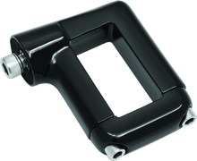 Load image into Gallery viewer, Kuryakyn Side Mount License Plate Clamp Black - Powersports Haven