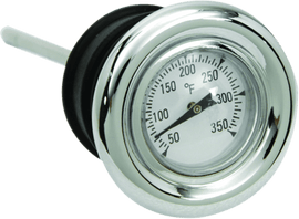 Bikers Choice 70-86 FL FX 70-78 XLCH Chrome Oil Dipstick With Temp Gauge Replaces H-D 62635-79T - Powersports Haven
