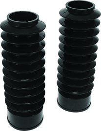 Bikers Choice 49MM Black Long Fork Boots Pr - Powersports Haven