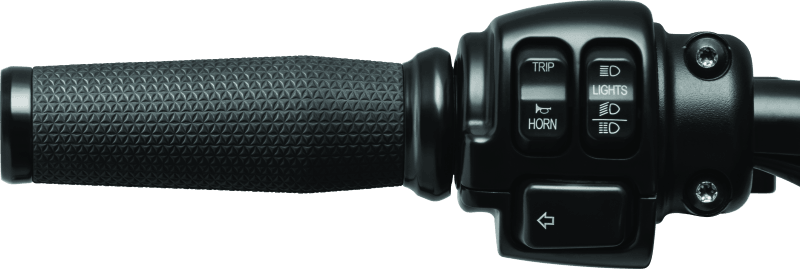 Kuryakyn Thresher Grips Throttle-By-Wire Black - Powersports Haven
