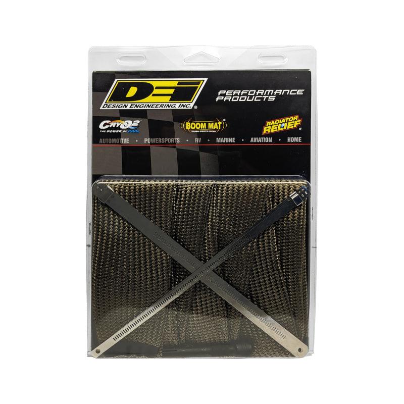 DEI Powersport Exhaust Sleeve Kit - Titanium - Powersports Haven