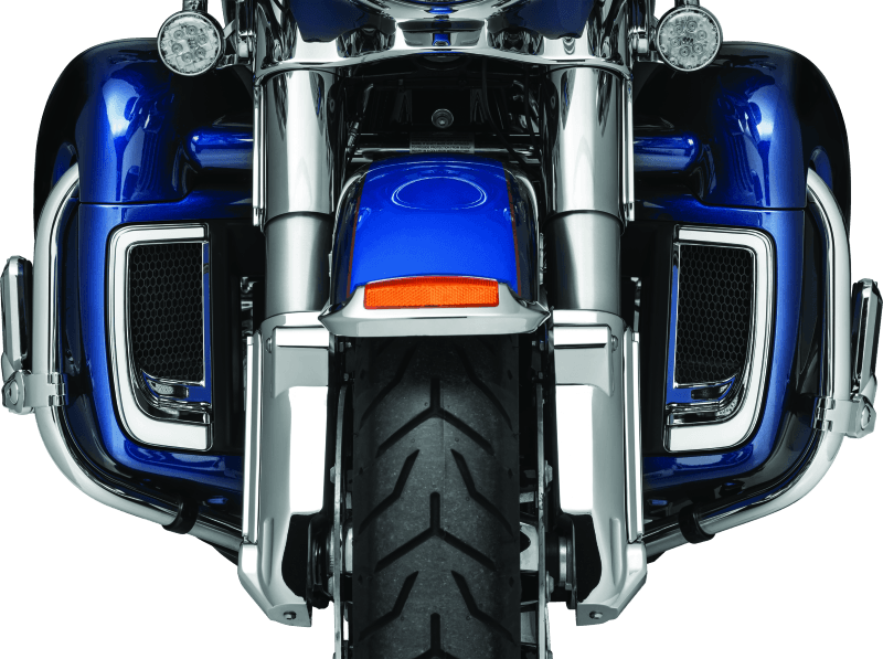 Kuryakyn Tracer Lower Fairing Grill Chrome - Powersports Haven
