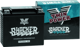 Twin Power YTX-20HL Shocker Battery Replaces H-D 65989-97A 310 CCA - Powersports Haven