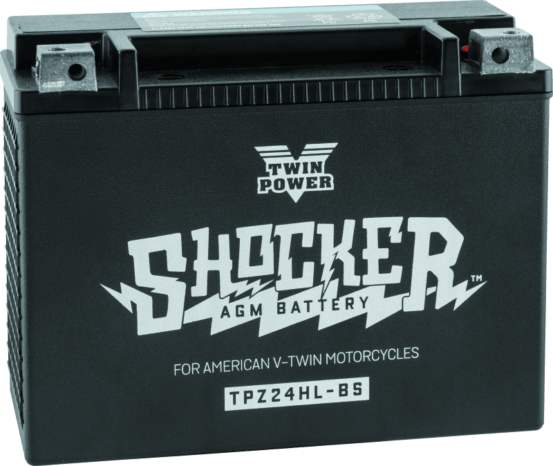 Twin Power YTX-24HL Shocker Battery Replaces H-D 66010-82A 410 CCA - Powersports Haven