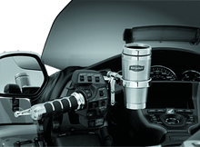 Load image into Gallery viewer, Kuryakyn Drink Holder With Stainless Steel Mug For Perch Mount Chrome - Powersports Haven