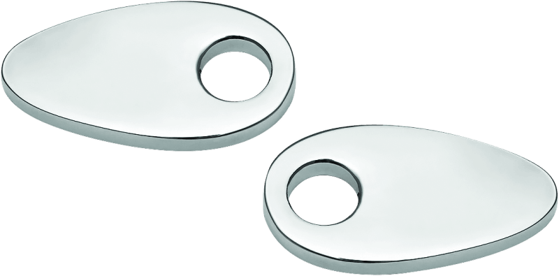 Kuryakyn Fender Strut Plates Chrome - Powersports Haven