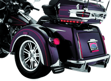 Load image into Gallery viewer, Kuryakyn Rear Bumper Accents For Trikes Chrome - Powersports Haven