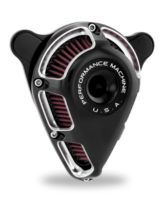Performance Machine 23-Up CVO, 2024 Touring Jet Air Cleaner - Contrast Cut - Powersports Haven