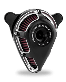 Performance Machine 23-Up CVO, 2024 Touring Jet Air Cleaner - Contrast Cut - Powersports Haven