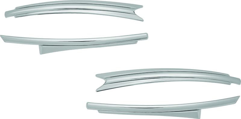 Kuryakyn Saddlebag Top Trim Indian Chrome - Powersports Haven