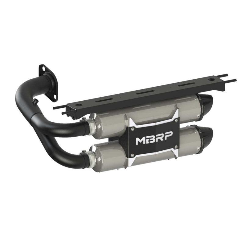 MBRP 19-20 Honda Talon Dual Slip-On Exhaust System w/Performance Muffler - Powersports Haven