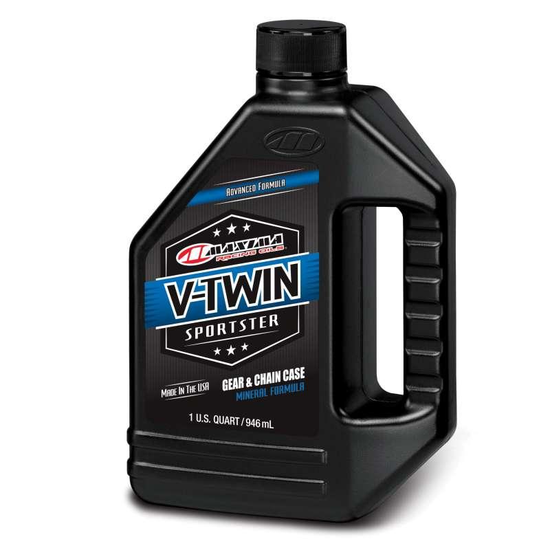 Maxima V-Twin Sportster Gear/Chain Case Oil - 1L - Powersports Haven