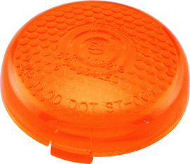 Bikers Choice Replacement Honycomb Amber Lens For LED Bullet Turn Signal - Powersports Haven