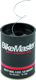 BikeMaster 0.032in Safety Wire Can - 1lb - Powersports Haven