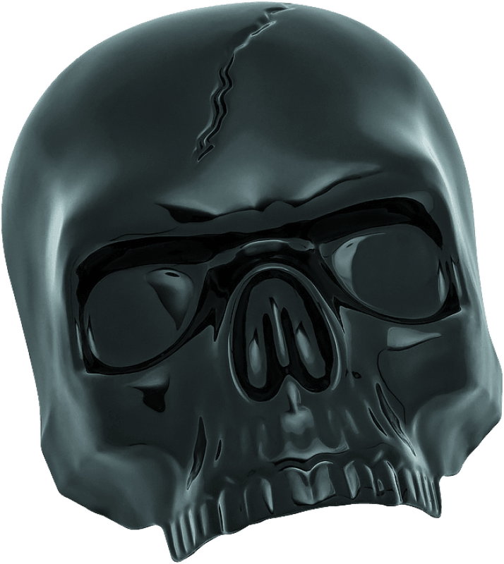 Kuryakyn Skull Horn Cover Black - Powersports Haven