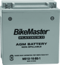 BikeMaster AGM Battery - MS12-16-BS-1 - Powersports Haven